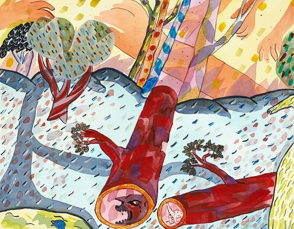 Carl Baratta, Waiting Anyplace Always , 2014