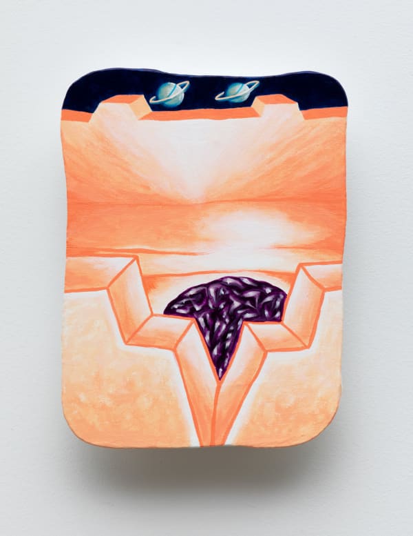 Eliot Greenwald, Night Car (the passenger is inside), 2020