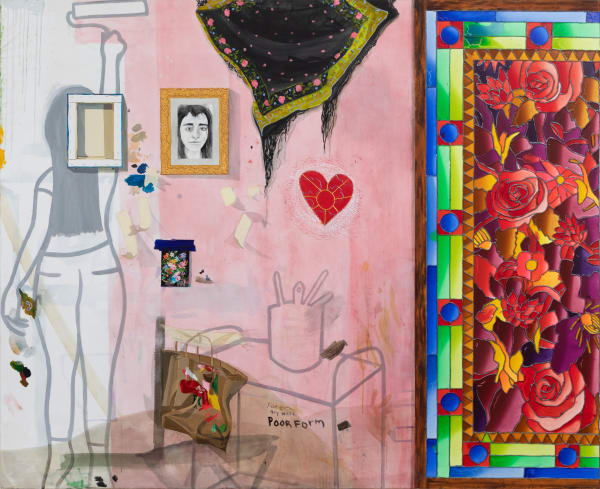 Talia Levitt, Painting a Wall, 2020