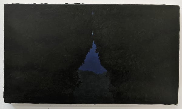 Sarah Schlesinger (b.1988) The Vista, 2021 Oil on panel 8 x 14 inches
