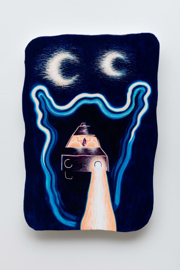 Eliot Greenwald, Night Car (begins to vanish), 2020