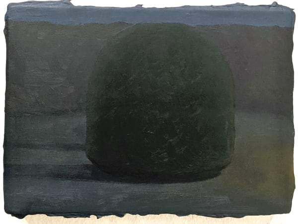 Sarah Schlesinger (b. 1988) Hidden Bush at Night, 2021 Oil on panel 5 x 7 inches
