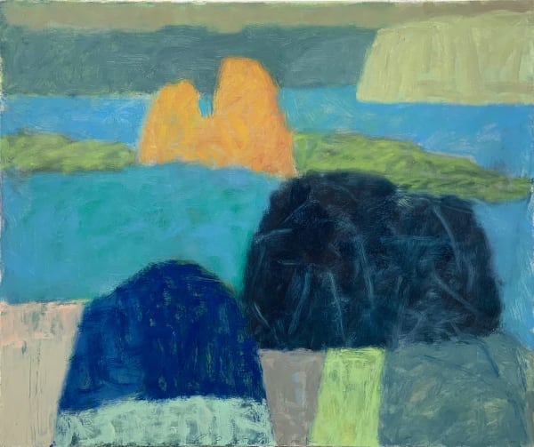 Alan Prazniak (b. 1985) James River, 2021 Oil on canvas 20 x 24 inches