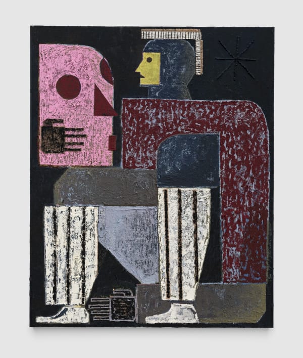 Jamel Armand, Mirror Mask, 2025