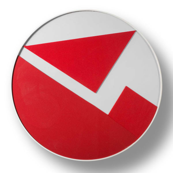 Manuel Merida, Cercle Collapse Red, 2009