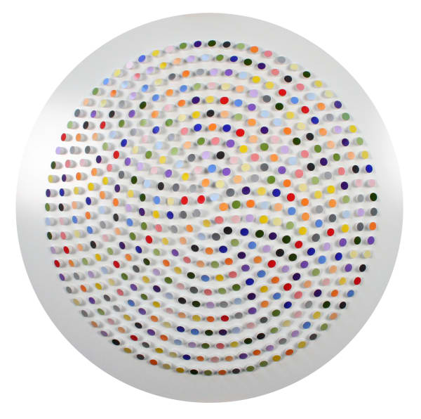 Peter Monaghan, Coloured Dowels, 2021