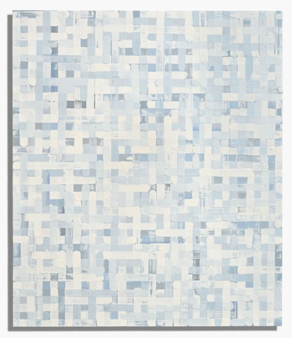 Martin Kline, Blue to White Grid, 2023