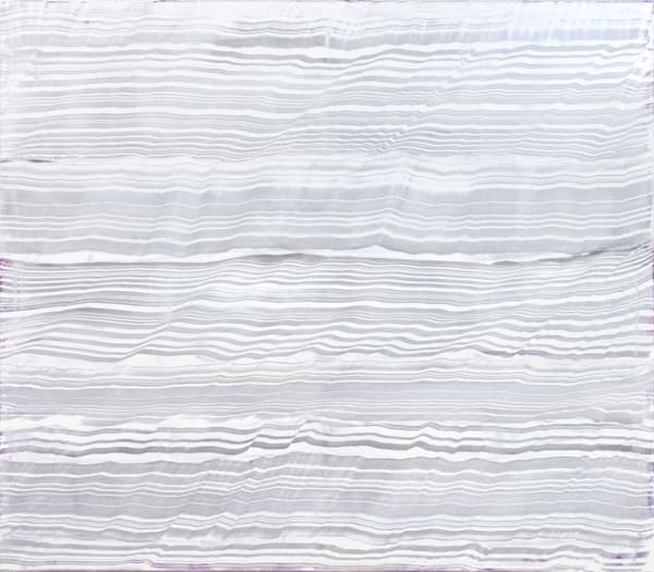 Ricardo Mazal, White Over Violet 2, 2016