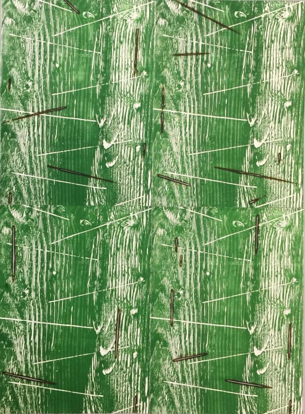 Kathleen Kucka, Heartwood green, 2019