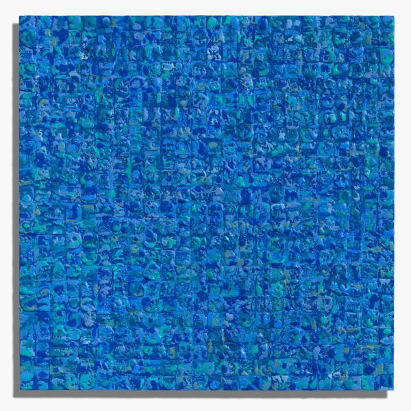 Martin Kline, Blues Grid, 2023