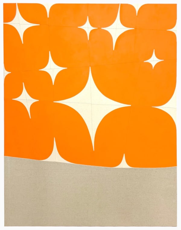 Hyun Jung Ahn, Sea of Stars (Orange), 2024