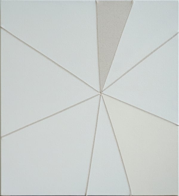 Hyun Jung Ahn, Rendezvous, Pieces of Sunshine, White, 2022