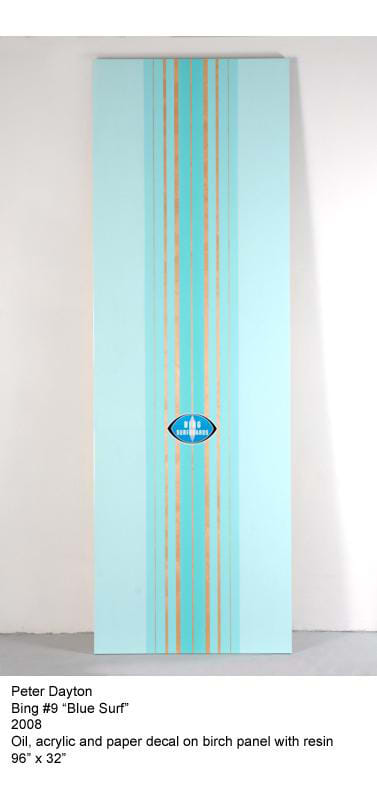 Peter Dayton, Bing #9 "Blue Surf", 2008