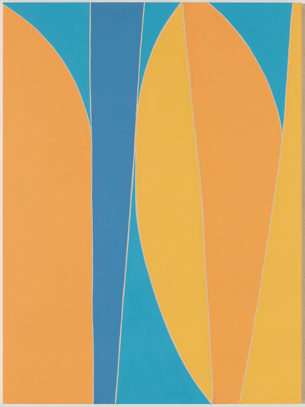 Hyun Jung Ahn, Where the Ocean Breathes Gold 02, 2025