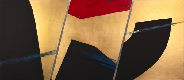 Michael Dweck, Gilded Armour, Blunderbust, 2024