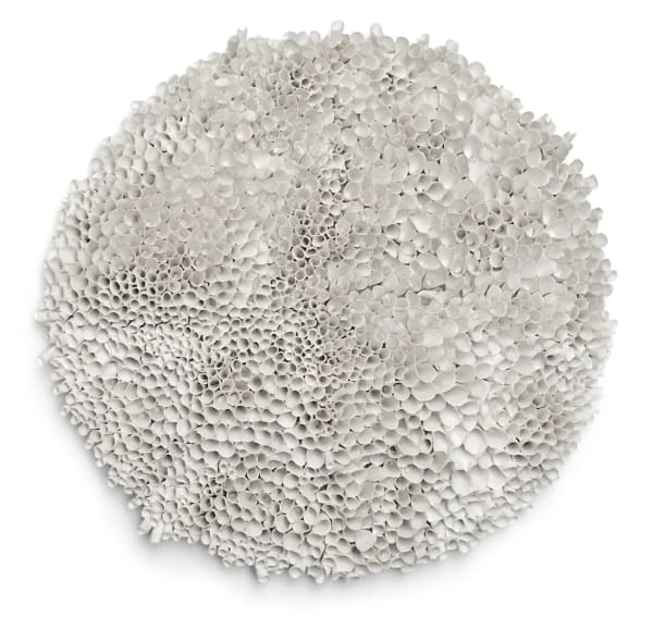 Valéria Nascimento, Coral Circle White, 2019