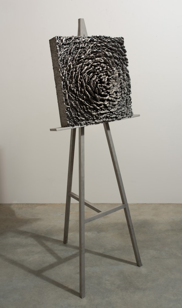 Martin Kline, Stainless Bloom on Easel, 1999