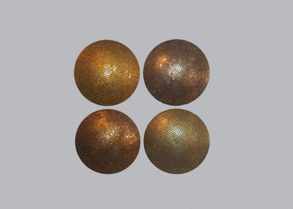 Ann Gardner, Gold Circles, 2021