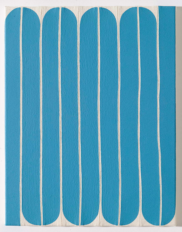 Hyun Jung Ahn, Structure Study, Sokcho blue, 2023