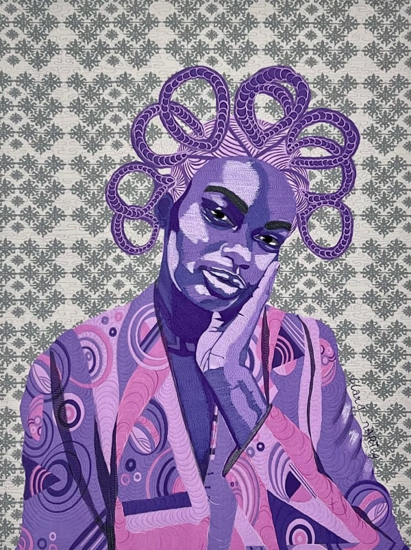 Clara Nartey, Amethyst, 2022