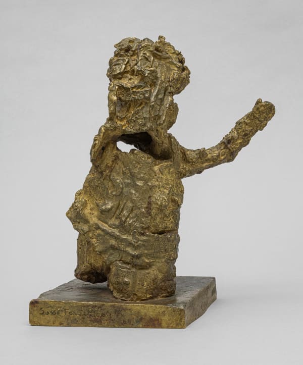 Damaged Warrior, 1956 Bronze Height: 10 inches; 20.5 cm Edition no. 5/6 Signed and stamped with foundry mark