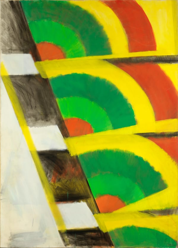 Trailer , 1962 Oil on Canvas 84 x 60 inches; 213.5 x 152.4 cm