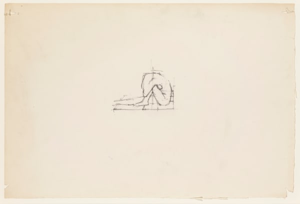 Idea for summer picture, 1971 pencil on paper 25.2 x 38.3 cm