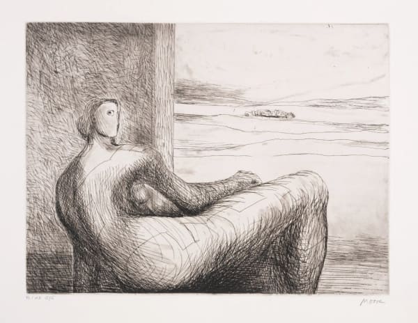 Henry Moore, Reclining Figure I , 1977/78