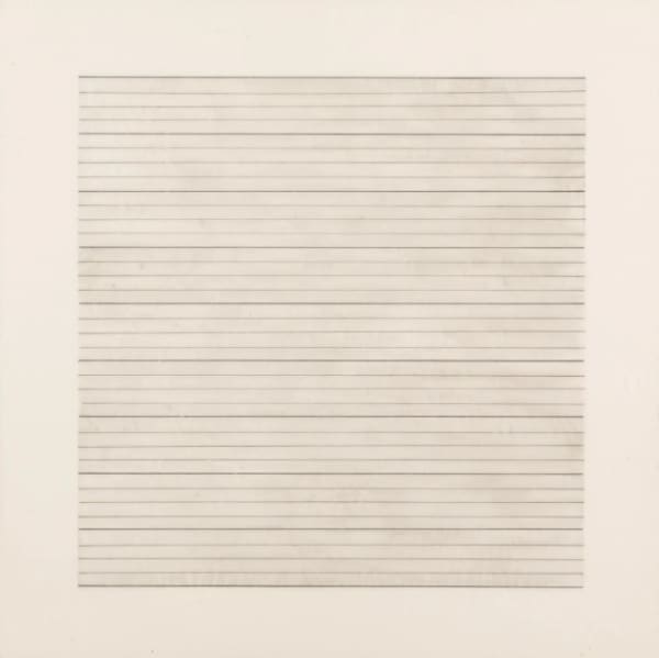Agnes Martin, Untitled IX from Paintings and Drawings 1974-1990, 1991