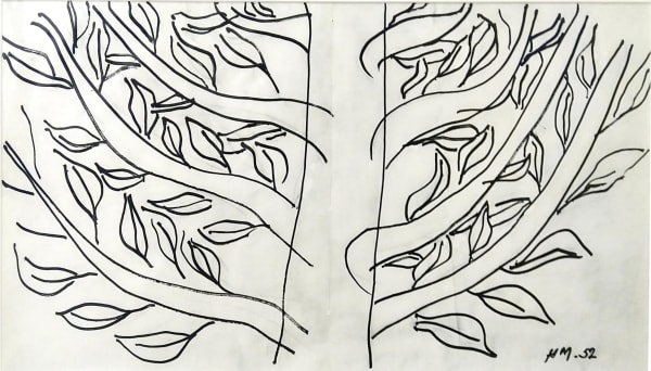 Henri Matisse, Dernières Oeuvres de Matisse, Arbre III, 1958