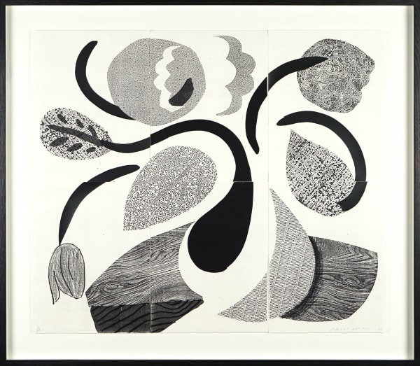 David Hockney dancing flowers