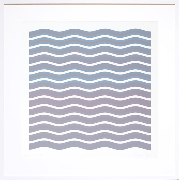 Bridget Riley, Coloured Greys II, 1972