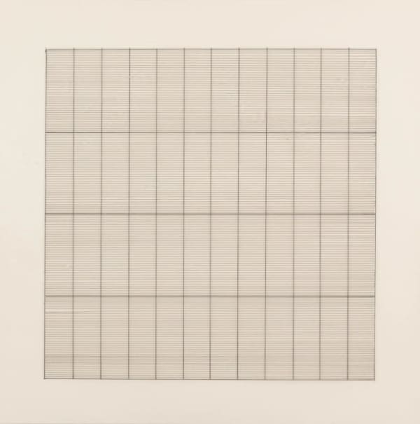 Agnes Martin, Untitled VIII from Paintings and Drawings 1974-1990, 1991