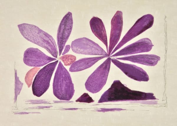 Georges Braque, Fleurs de l'Air from Rene Char, Lettera Amorosa, 1963