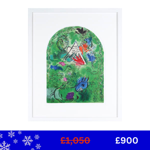 Marc Chagall, Jerusalem Windows: Issachar, 1962