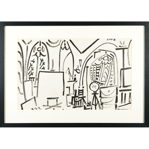 Pablo Picasso, Carnet de Californie - 3.11.55 III, 1959