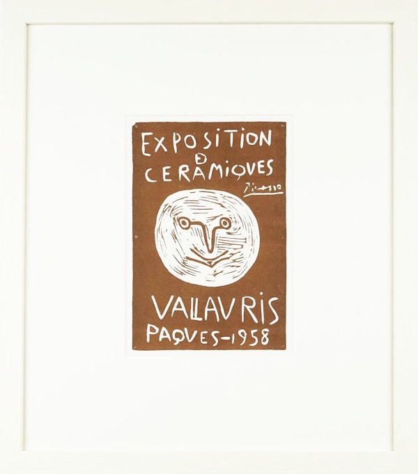 Pablo Picasso, Exposition Ceramique, Vallauris 1958, 1959
