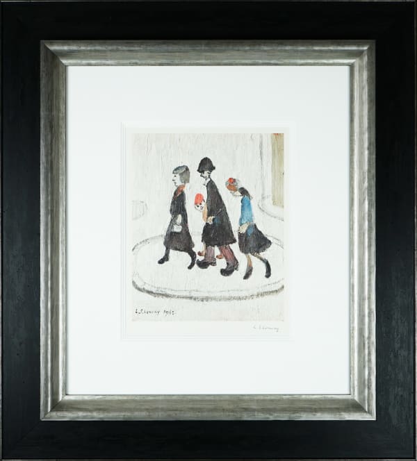 L. S. Lowry, The Family, 1970