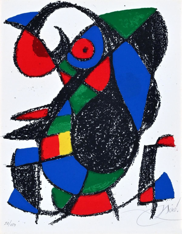 Joan Miro, Untitled from Lithographe II, 1975