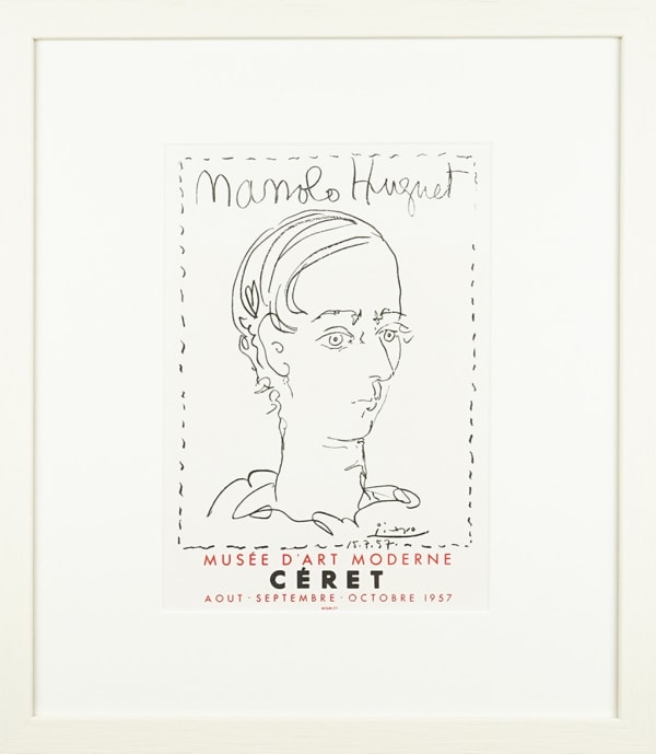 Pablo Picasso, Manolo Hugnet, 1959
