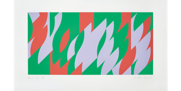 Bridget Riley, About Lilac, 2007