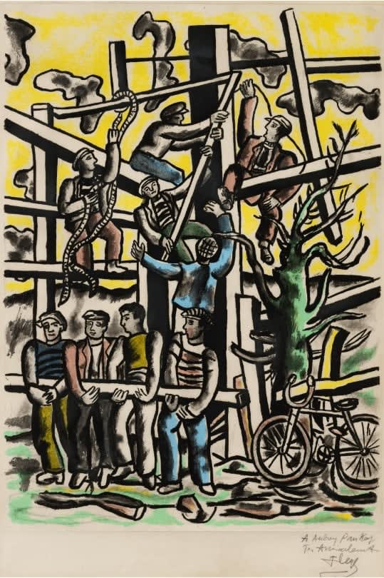 Fernand Leger, Les Constructeurs, 1953