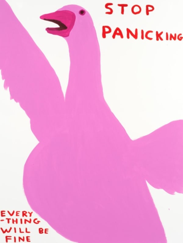 David Shrigley, Stop Panicking, 2021
