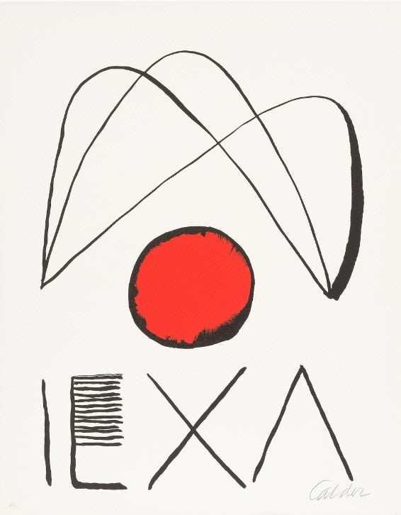 Alexander Calder, El Circulo de Piedra, 1971