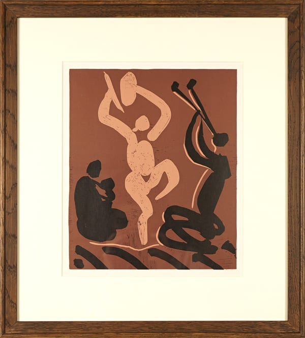 Pablo Picasso, Mother and Child with Dancer and Flute Player, 1962