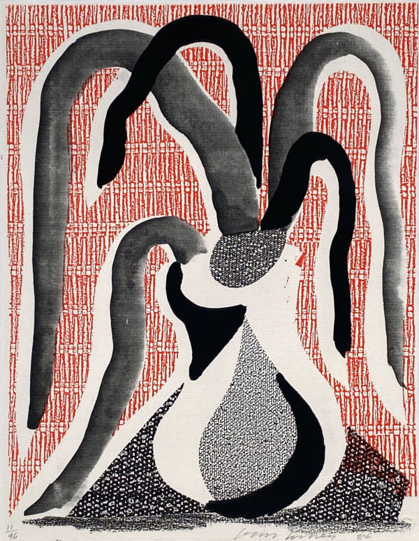 David Hockney, Drooping Plant, 1986
