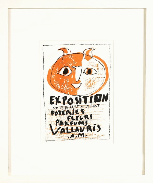 Pablo Picasso, Exposition Vallauris (border), 1959