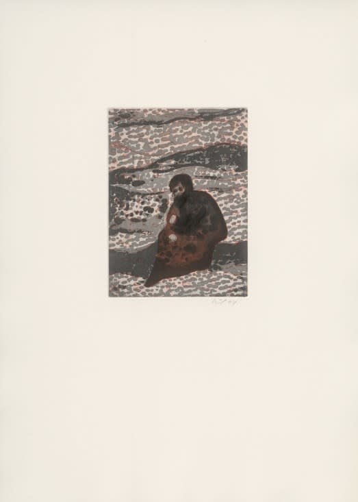 Peter Doig, Figure by a River, from Black Palms, 2004