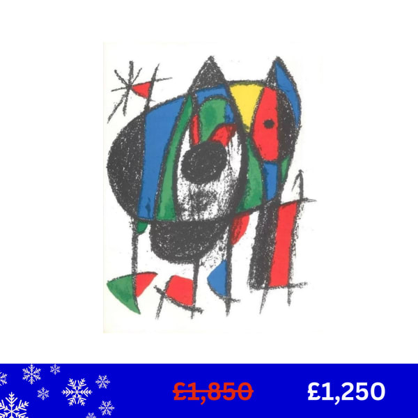 Joan Miro, Untitled V from Lithographe II, 1975