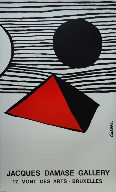 Alexander Calder, Jacques Damase Gallery, 1978